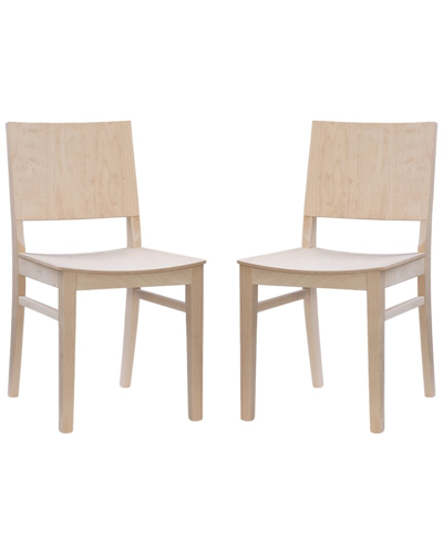 Linon Furniture Linon Devin Side Chair Unfinished Set Of 2