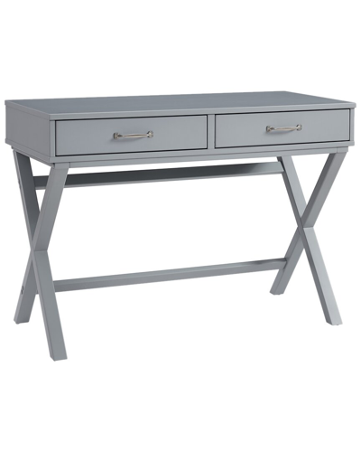Linon Furniture Linon Penney Desk In Grey