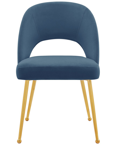 Chic Home Design Welburn Dining Chair In Blue