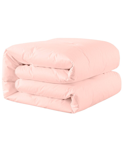 St. James Home Button Stitch Down Alternative Comforter In Pink