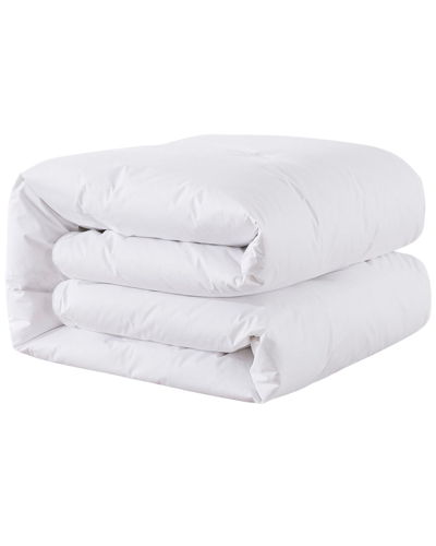 St. James Home Button Stitch Down Alternative Comforter In White