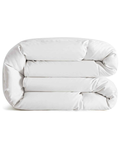 Fleece & Feather Wool Filled Comforter In White