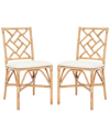 Safavieh Bhumi Accent Chair With Cushion In Brown