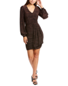 Romance Brooke Mini Dress In Gold