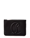 CHRISTIAN LOUBOUTIN CHRISTIAN LOUBOUTIN BY MY SIDE LEATHER CARD CASE