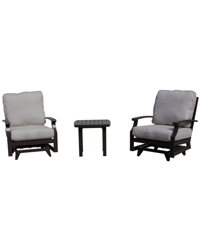 COURTYARD CASUAL COURTYARD CASUAL MADISON 3 PC MOTION CHAT SET