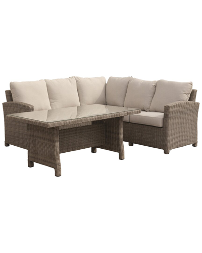 COURTYARD CASUAL COURTYARD CASUAL CAPRI 4 PC SECTIONAL