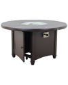 Courtyard Casual Madison 48 Aluminum Firepit 55000-60000 Btu Output Does Not Include Glass Wind Scre