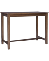 LINON FURNITURE LINON CLARIDGE 36IN COUNTER HEIGHT PUB TABLE