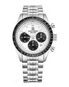 Revue Thommen Aviator Chronograph Automatic Silver Dial Men's Watch Gift Set With Pen 17000.6132