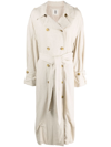 By Malene Birger Beige Alanise Trench Coat In Neutrals