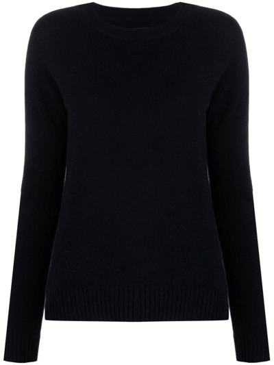 Zadig & Voltaire Cici Star-appliqué Cashmere Jumper In Encre