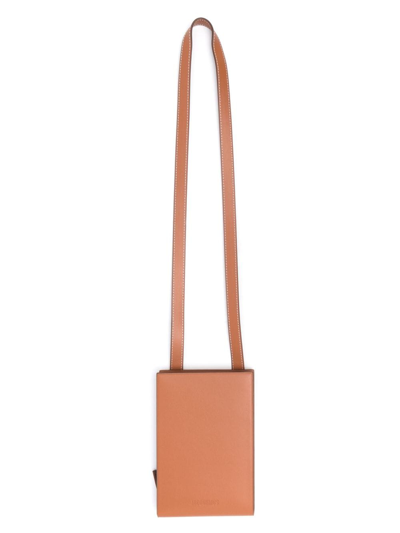 Jacquemus Le Gadju Neck Wallet In Light Brown