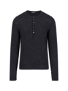 Dolce & Gabbana Silk Embroidered Logo T-shirt In Black  