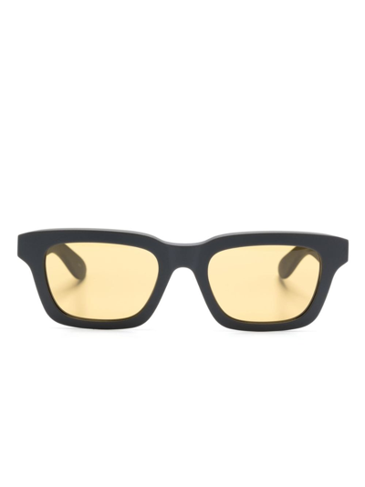 Alexander Mcqueen Square-frame Sunglasses In Gray