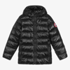 CANADA GOOSE BLACK CROFTON PACKABLE DOWN PUFFER JACKET
