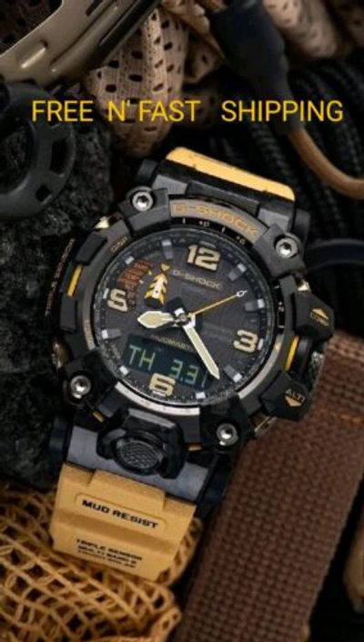 Pre-owned Casio G-shock Gwg-2000-1a5 Master Of G-land Mudmaster Tough Solar Men's Watch