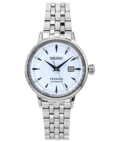 Pre-owned Seiko Presage Cocktail Time Skydiving Automatic Sre007j1 Ladies Women's Watch