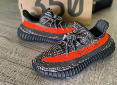 Pre-owned Adidas Originals Authentic Adidas Yeezy Boost 350 V2 Carbon Beluga Size 8-11 In Multicolor