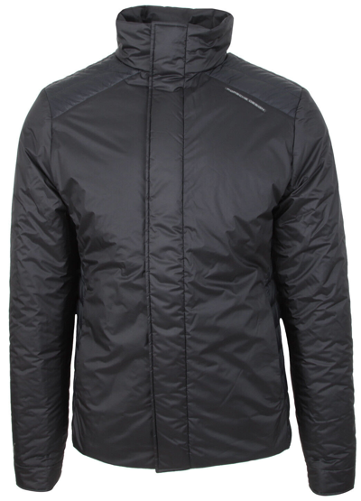 Pre-owned Porsche Design Men's Quilted Racing Jacke Lightweigth Black