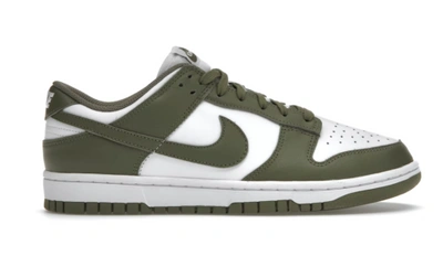 Pre-owned Nike Dunk Low Medium Olive (w) In Green