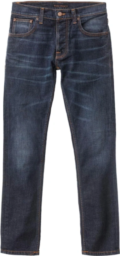 Pre-owned Nudie Jeans Men's Grim Tim Ventura Blue