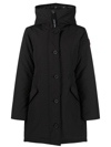 Canada Goose Rossclair Parka Jacket In Black