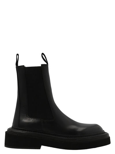 Marsèll Pollicione Beatles Ankle Boots In Black