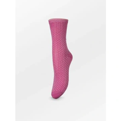 Becksondergaard Ditsy Glitter Socks In Pink
