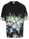 Ambush Graphic-print Cotton T-shirt In Multicolor