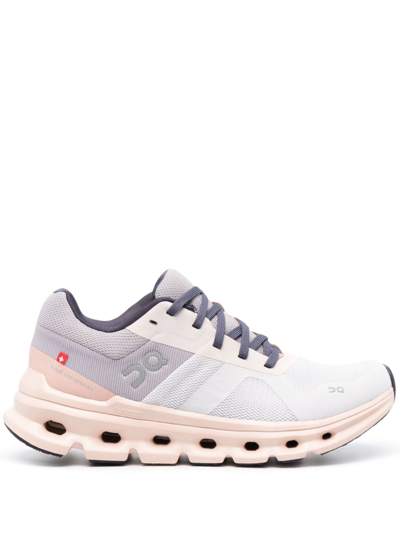 On Running Cloudrunner Lace-up Sneakers In Grey