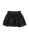 Monnalisa Duchess Balloon Skirt In Black