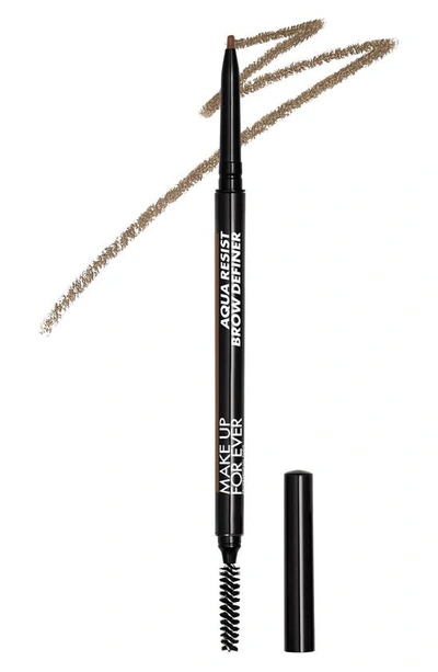 Make Up For Ever Aqua Resist Brow Definer In Neutral Brown