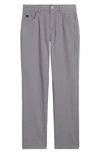 Vineyard Vines On The Go Canvas Five Pocket Pants In 071 Gray H