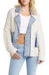 Blanknyc Button Up Cardigan In Last Call