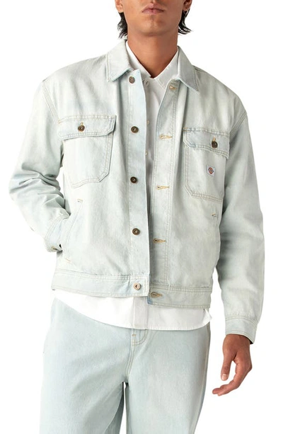 Dickies Madison Denim Jacket In Vintage Denim Light