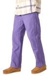 Dickies Double Front Duck Canvas Pants In Purple