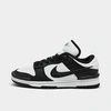 Nike Dunk Low Retro Casual Shoes In Black/white/black