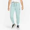 Nike Women's  Sportswear Tech Fleece Mid-rise Jogger Pants In Green