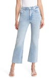 Rails Sunset High Waist Crop Flare Jeans In Snowbird