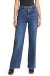 Rails The Getty High Waist Wide Leg Jeans In Moonlit Ocean