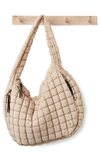 Fp Movement Quilted Carryall Bag In Off White