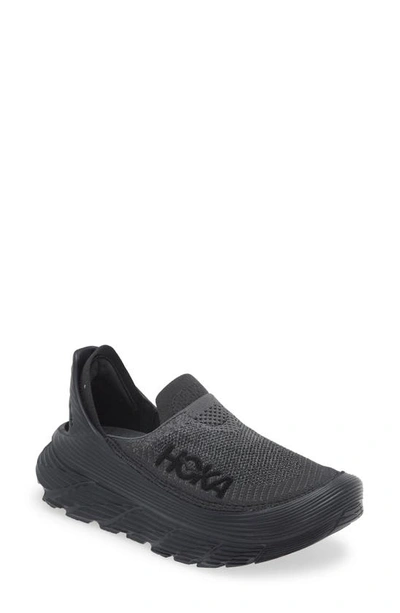 Hoka Restore Tc Slip-on In Black