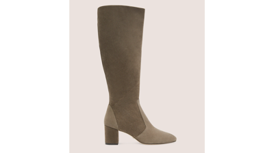 Stuart Weitzman Yuliana 60 Knee-high Zip Boot (w) The Sw Outlet In Charcoal