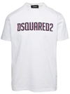 Dsquared2 Logo Print T-shirt In White