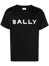 Bally Black Logo-print Cotton T-shirt