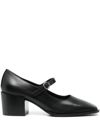AEYDE ANYA 55MM LEATHER PUMPS