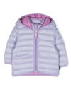 Molo Harmony Zip-up Padded Jacket In Purple
