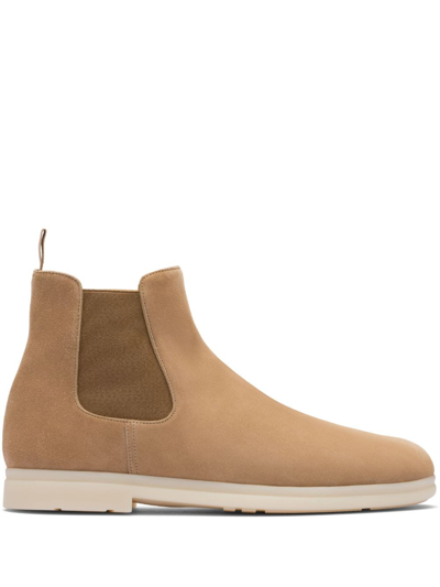 Church's Longfield Suede Chelsea Boots In Neutrals