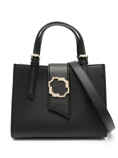Malone Souliers Small Hollie Leather Tote Bag In Black